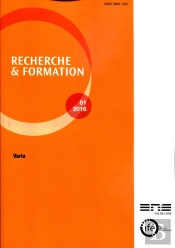 Recherche Et Formation, N° 81/2016
