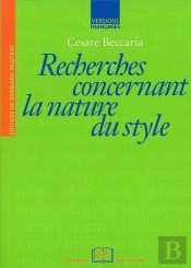 Recherches Concernant La Nature Du Style