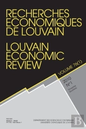 Recherches Economiques De Louvain 2001 - Volume76