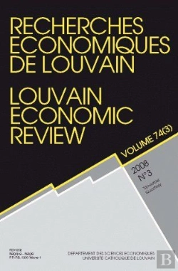 Bertrand.pt - Recherches Économiques Louvain 74-08/3
