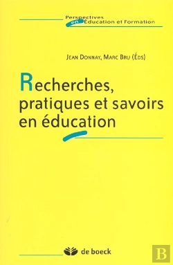 Bertrand.pt - Recherches Pratiques Et Savoirs En Education