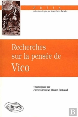 Bertrand.pt - Recherches Sur La Pensée De Vico