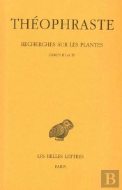Recherches Sur Les Plantes Tome 2 ; Livre 3-4