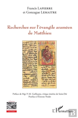 Bertrand.pt - Recherches Sur L'Évangile Araméen De Matthieu