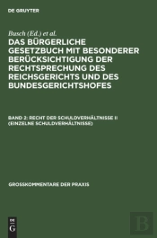 Recht Der Schuldverh Ltnisse Ii  Einzeln