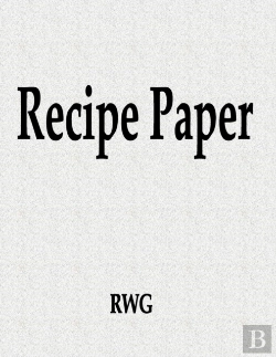 Bertrand.pt - Recipe Paper: 200 Pages 8.5  X 11
