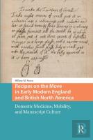 Recipes On The Move In Early Modern England And British North America