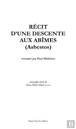 Bertrand.pt - Récit D'Une Descente Aux Abîmes