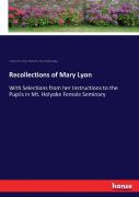 Recollections Of Mary Lyon