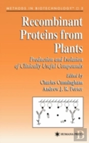 Recombinant Proteins From Plants