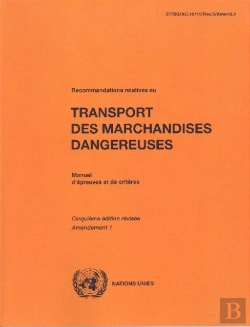 Bertrand.pt - Recommandations Relatives Au Transport Des Marchandises Dangereuses