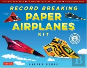 Record Breaking Paper Airplanes Kit /Anglais