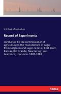 Record Of Experiments