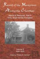 Records Of The Moravians Among The Cherokees
