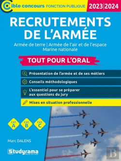 Bertrand.pt - Recrutements De L'Armée : Tout Pour L'Oral (Édition 2023/2024)