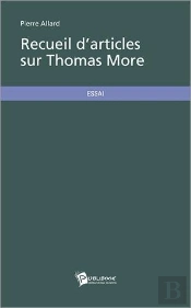Recueil D'Articles Sur Thomas More