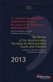 Recueil De Décisions Des Hautes Juridictions Administratives 2012