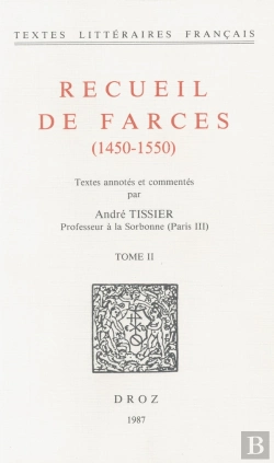 Bertrand.pt - Recueil De Farces (1450-1550)