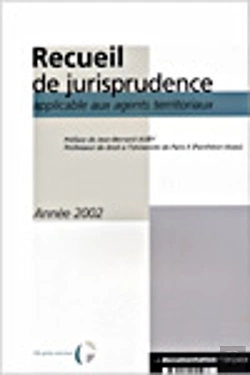 Bertrand.pt - Recueil De Jurisprudence Applicable Aux Agents Teritoriaux