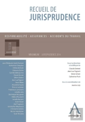 Recueil De Jurisprudence Du Forum De L'Assurance