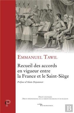 Bertrand.pt - Recueil Des Accords En Vigueur Entre La France Et Le Saint-Siege