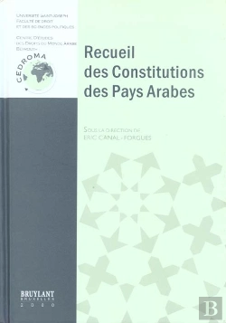 Bertrand.pt - Recueil Des Constitutions Des Pays Arabes