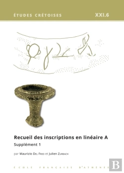 Bertrand.pt - Recueil Des Inscriptions En Linéaire A : Supplément 1