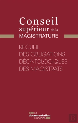 Bertrand.pt - Recueil Des Obligations Déontologiques Des Magistrats
