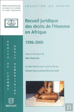 Bertrand.pt - Recueil Juridique Des Droits De L'Homme En Afrique ; 1996-2000