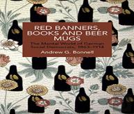 Red Banners, Books And Beer Mugs