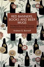 Red Banners, Books And Beer Mugs