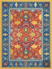 Red Pattern Journal
