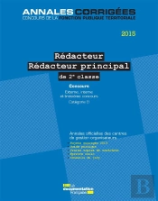 Rédacteur-Rédacteur Principal ; 2e Cl-Concours (Édition 2015)