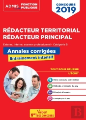 Rédacteur, Rédacteur Principal 2e Classe ; Externe, Interne, 3e Voie, Catégorie B