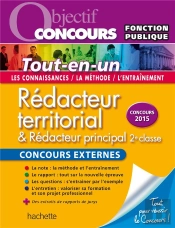 Rédacteur Territorial ; Concours Externes ; Tou-En-Un