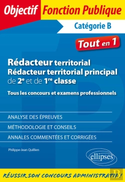 Bertrand.pt - Rédacteur Territorial, Rédacteur Territorial Principal De 2e Et De 1re Classe - Tous Les Concours Et Examens Professionnels