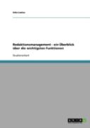 Redaktionsmanagement - Ein Uberblick Uber Die Wichtigsten Funktionen