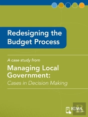 Redesigning The Budget Process
