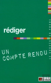 Rediger Un Compte Rendu
