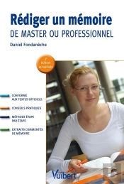 Rédiger Un Mémoire De Master Ou Professionnel (3e Édition)