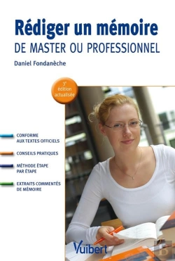 Bertrand.pt - Rédiger Un Mémoire De Master Ou Professionnel (3e Édition)