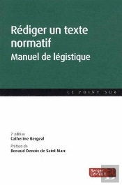 Rediger Un Texte Normatif 7e Edition