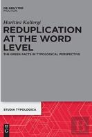 Reduplication At The Word Level