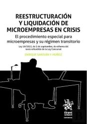 Reestructuracion Y Liquidacion De Microempresas En Crisis