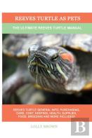Reeves Turtle As Pets