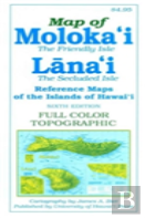 Reference Maps Of The Islands Of Hawaii. Molokai And Lanai