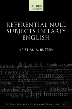 Bertrand.pt - Referential Null Subjects In Early English
