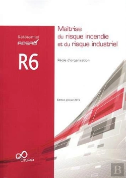 Bertrand.pt - Referentiel Apsad R6 Maitrise Du Risque Incendie Et Du Risque Industriel