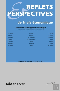 Bertrand.pt - Reflets & Perspectives De La Vie Économique 2016/1 - Economie Du Développement En Belgique