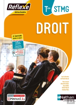Bertrand.pt - Réflexe Bac ; Droit : Terminale Stmg : Licence + Livre Élève (Édition 2022)